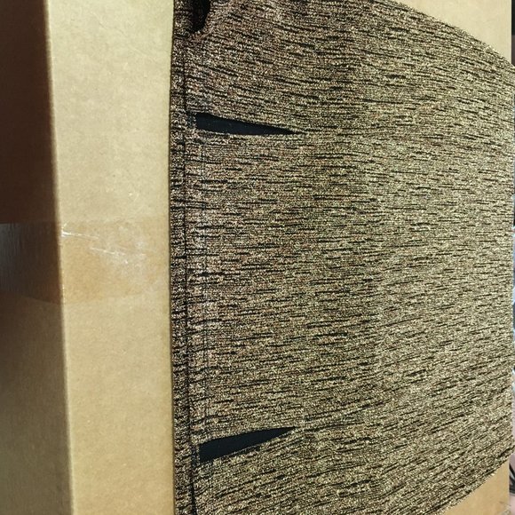 Wild Fable Black Gold Lurex Mini Dress NWT Size M/XXL - Picture 3 of 7